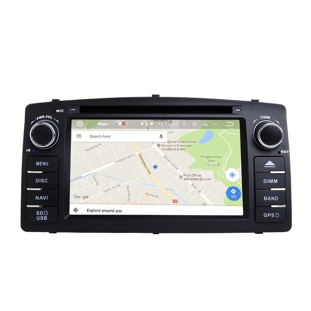 Excellent Support Apple Carplay Android9.0 Car DVD GPS Navigation Multimedia Player For Toyota Corolla E120 BYD F3 Auto Audio radio Stereo 2 Excellent Support Apple Carplay Android9.0 Car DVD GPS Navigation Multimedia Player For Toyota Corolla E120 BYD F3 Auto Audio radio Stereo 2