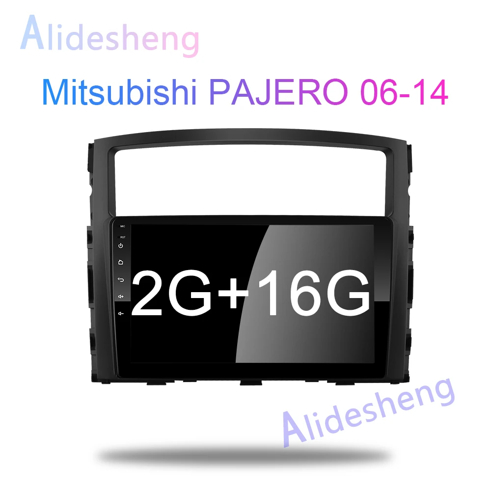 4G Android 8,1 автомобильный мультимедийный плеер для MITSUBISHI PAJERO V97 2006 2007 2008 2009 2010 2011 2din стерео радио gps навигации - Цвет: WiFi-2G-16G