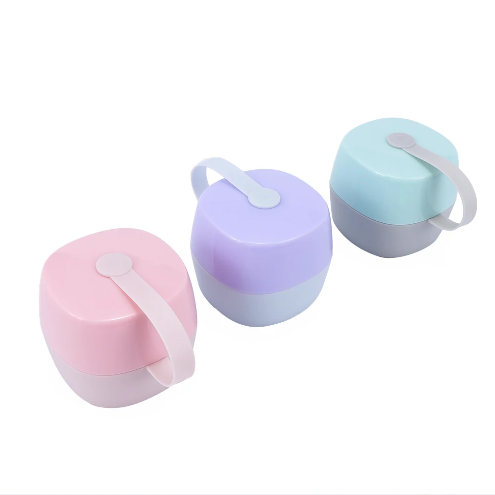 

High Quality Portable Baby Pacifier Nipple Cradle Case Holder Travel Portable Storage Box For Kids Pacifier Food Storage