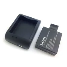 SJCAM оригинальное зарядное устройство+ 3,7 в 900 мАч SJCAM Оригинальная батарея для M10 SJ4000 SJ5000+ Спортивная камера