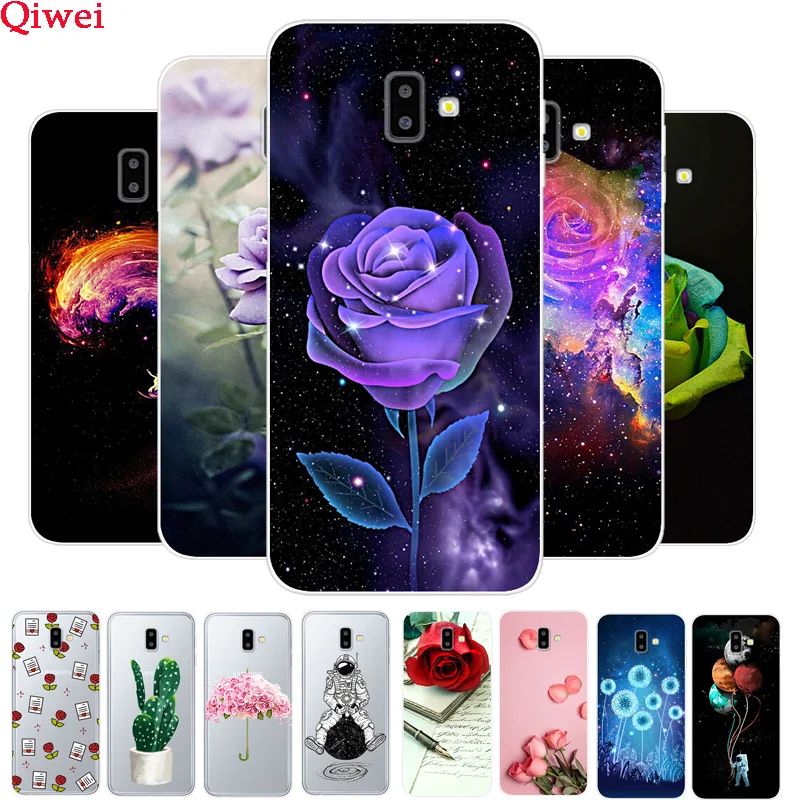 

Soft TPU J6plus Case For Samsung J6 Plus Case Silicone Print Cover For Capas Samsung Galaxy J6 Plus 2018 J6+ J 6 plus J610 Coque