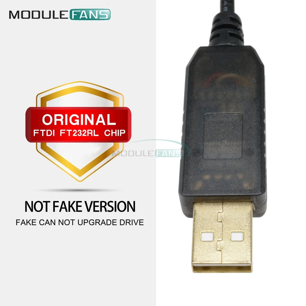 6P FTDI FT232RL FT232 USB для ttl RS232 серийный 6PIN провод адаптер модуль скачать кабель для Arduino Raspberry Pi 1 м 100 см