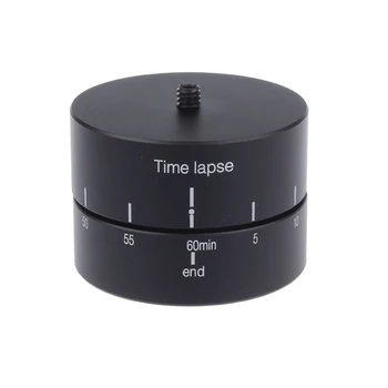 

360 Rotating Tripod Time Lapse Stabilizer Photography Automatically Rotate Adapter for Xiaomi Yi Gopro Hero Action Camera ACC