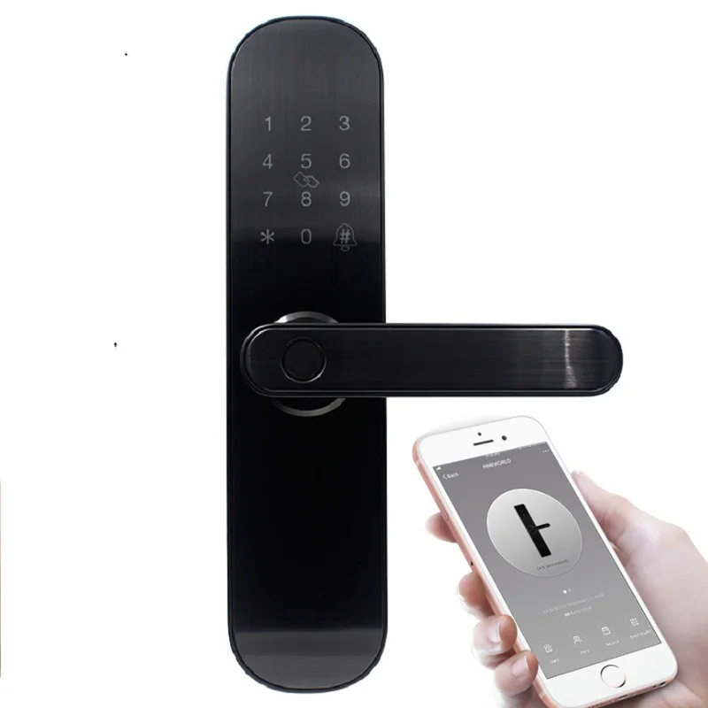 

Wifi APP Fingerprint Door Lock,Best New Style Management Smart Life WIFI Fingerprint Lock