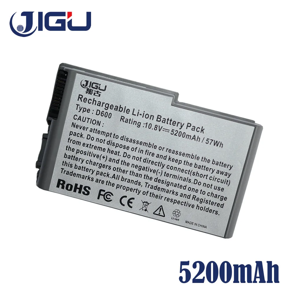 JIGU Новый аккумулятор для ноутбука Dell Latitude D500 D505 D510 D520 D600 D610 D530 серии замена: 4P894 C1295