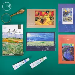 30 листов/набор Ван Гог безграничная забота открытка поздравительная открытка подарок на день рождения открытка с сообщением
