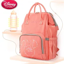 Disney Микки детские пеленки мешок мать на открытом воздухе путешествия большой емкости рюкзак мода Мумия сумка сумочка