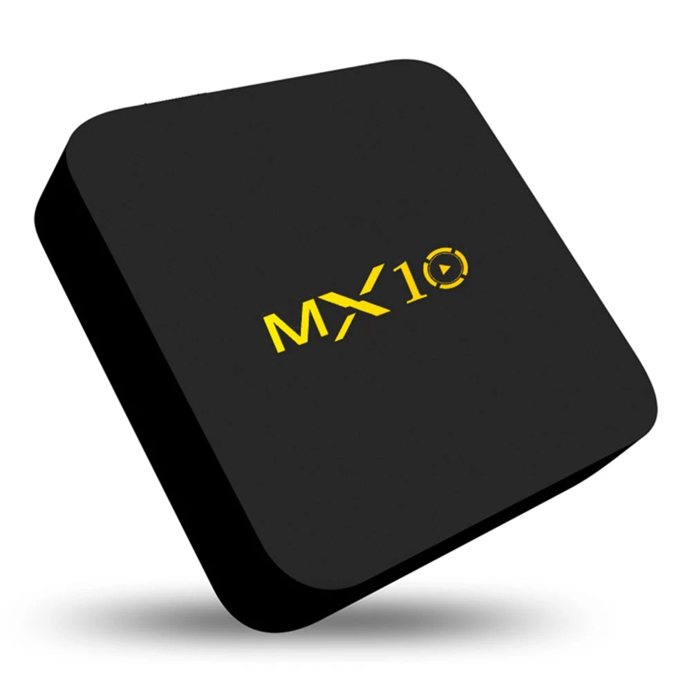 MX10-RK3328 4G+ 32G умная приставка Android 7,1 четырехъядерный ТВ-приемник с WiFi медиаплеером