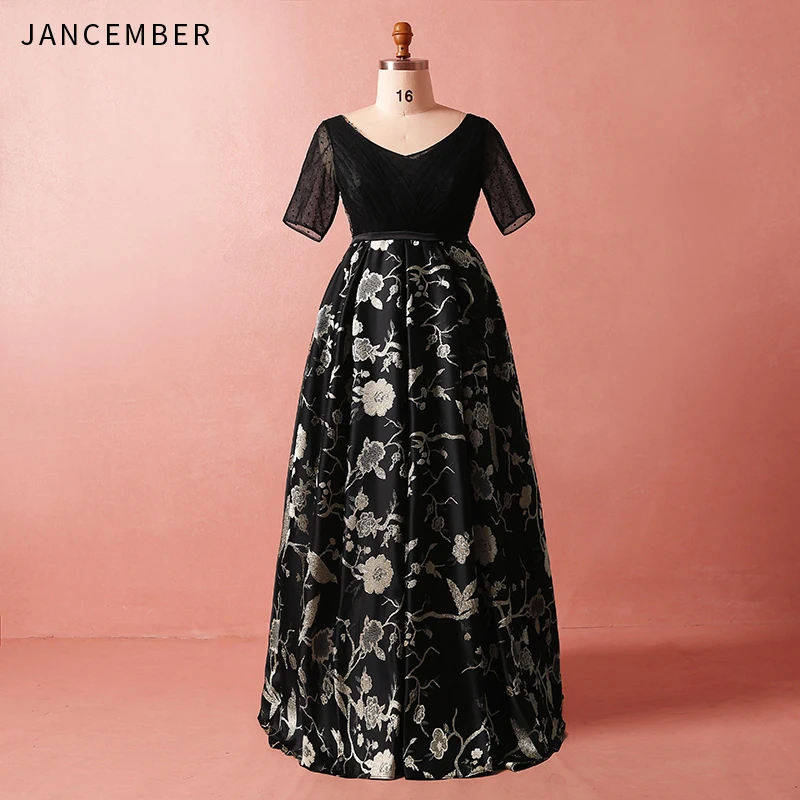 Женское вечернее платье с v-образным вырезом и коротким рукавом на шнуровке