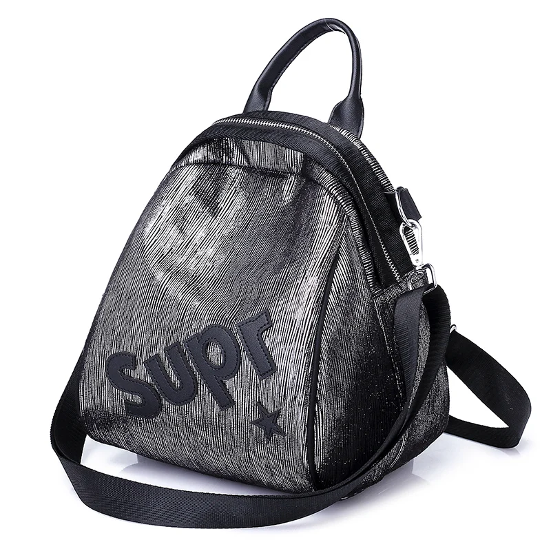 

new shoulder bag female Korean wild tide fashion velvet mini casual backpack personality