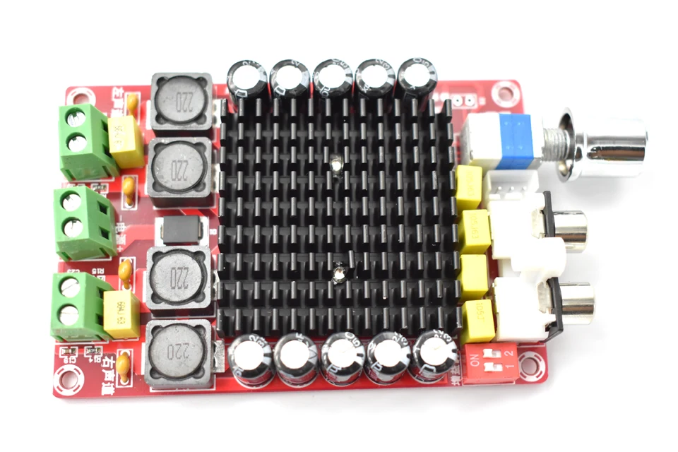 TDA7498 2x100 Вт Цифровой Усилитель мощности доска аудио усилитель класса D двойной аудио стерео DC 14-34 в для домашнего кинотеатра динамик E4-001