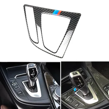 

Carbon Fiber Shift Gear Panel Trim M Sticker For BMW 4 3 Series F32 F30 F34 3GT