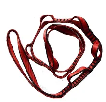 Heavy Duty Webbing Loop Climbing Daisy Chain Yoga Swing Hammock Hanging Sling 110cm