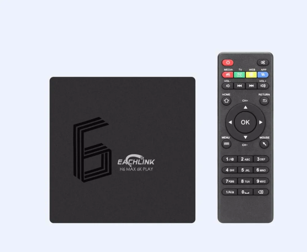 EACHLINK H6 Max Smart tv box Android 9.0 TV Box  4GB RAM + 64GB ROM 2.4G+5.8GWiFi 100Mbps USB3.0 BT4.1 Support 6K H.265 (3)