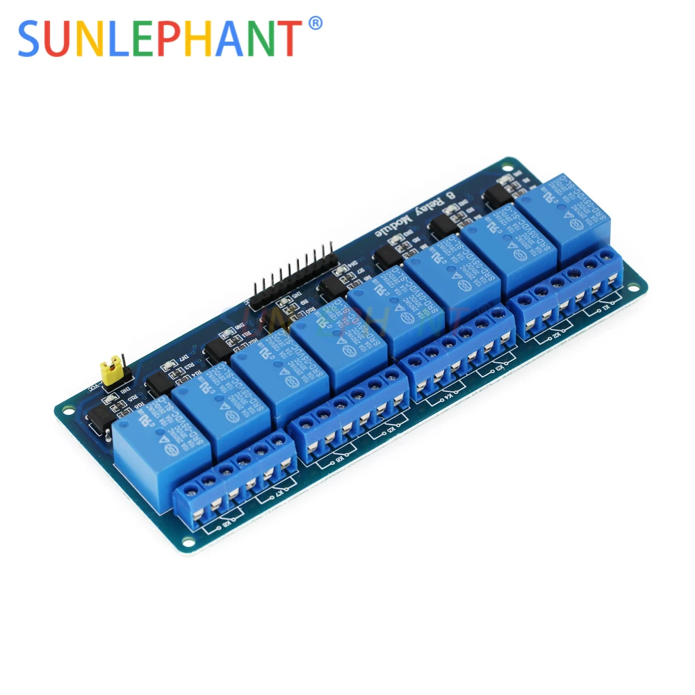 

8-Channel Relay Module Board for Arduno PIC AVR MCU DSP ARM Electronic Best price 8 Channel Relay Module 5V 12V 24V