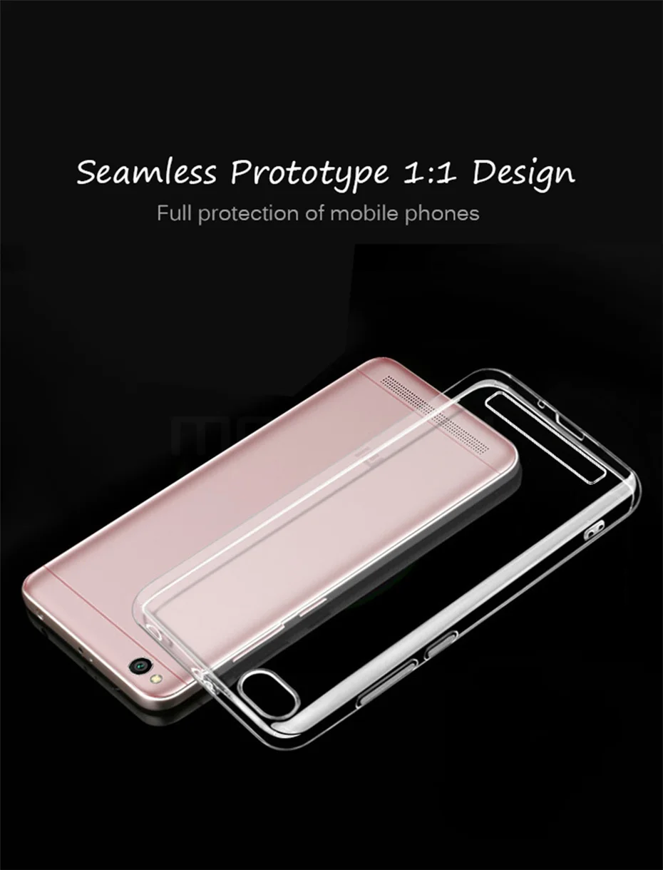 MOUSEMI Cover For Xiaomi Redmi 5a 5 Plus Case Silicone Cover Back Caso Transparent Cases For Xiaomi Redmi 5a Prime note 5a Case (1)