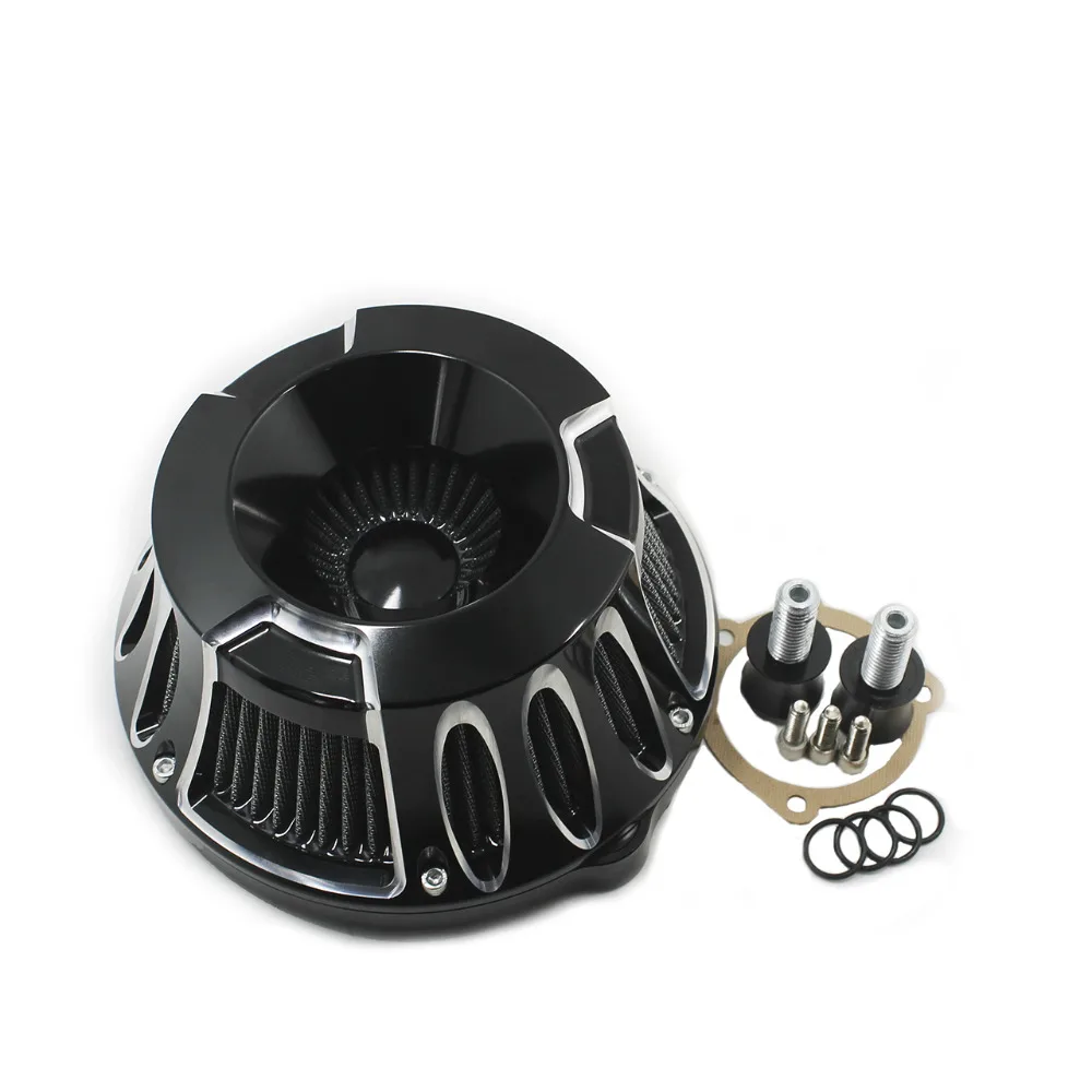 CNC ремесла воздушный фильтр очиститель для Harley Touring Road King Softail Heritage Dyna 00-18 Sportster XL883 1200 1991