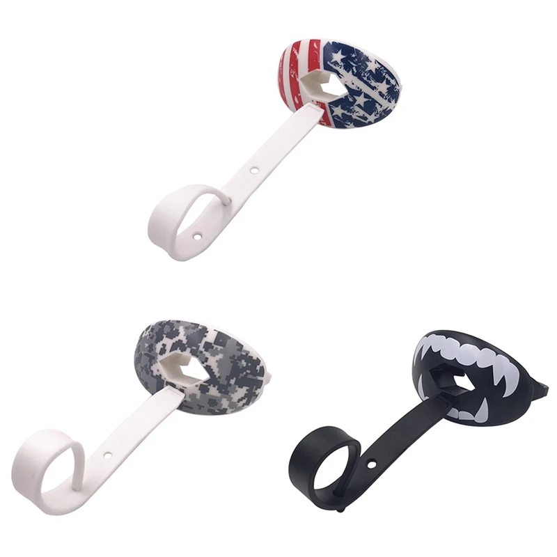 حامي الفم مع حزام المطبوعة الغذاء الصف TPR الفم الأسنان سلامة الشفاه حامي التدريب في الهواء الطلق اكسسوارات لل رجبي الملاكمة حامي الفم مع حزام المطبوعة الغذاء الصف TPR الفم الأسنان سلامة الشفاه حامي التدريب في الهواء الطلق اكسسوارات لل رجبي الملاكمة