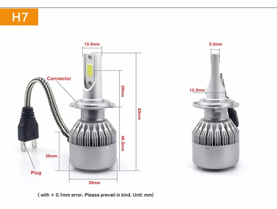 SPEVERT 110W 20000LM D1S/D3S D2S/D4S H1 H7 H8/H9/H11 H15 H4 с двумя типами света COB Светодиодный фар Лампочки с ампулой сверхъяркий налобный фонарь 6000K