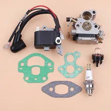 Carburetor Ignition Coil Module Magneto Kit Fit Husqvarna 240 236 235 Chainsaw Parts Zama C1T-W33 Carb OEM 545199901 586936202 Carburetor Ignition Coil Module Magneto Kit Fit Husqvarna 240 236 235 Chainsaw Parts Zama C1T-W33 Carb OEM 545199901 586936202