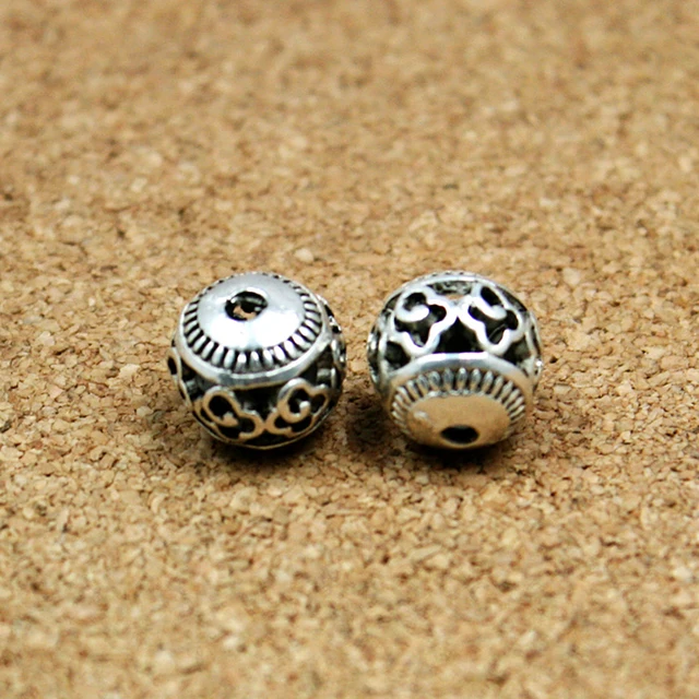 New Fashion 10pcs/lot 11mm Antique Silver Plated Hollow Zinc Alloy Beads New Cha New Fashion 10pcs/lot 11mm Antique Silver Plated Hollow Zinc Alloy Beads New Cha
