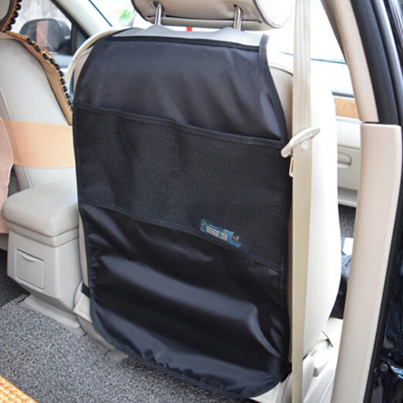 

1Pcs Car Seat Back Scuff Dirt Protector Cover For Kids Kick Clean Mat Protects Anti Dirty Cover Storage Bags 65*44cm