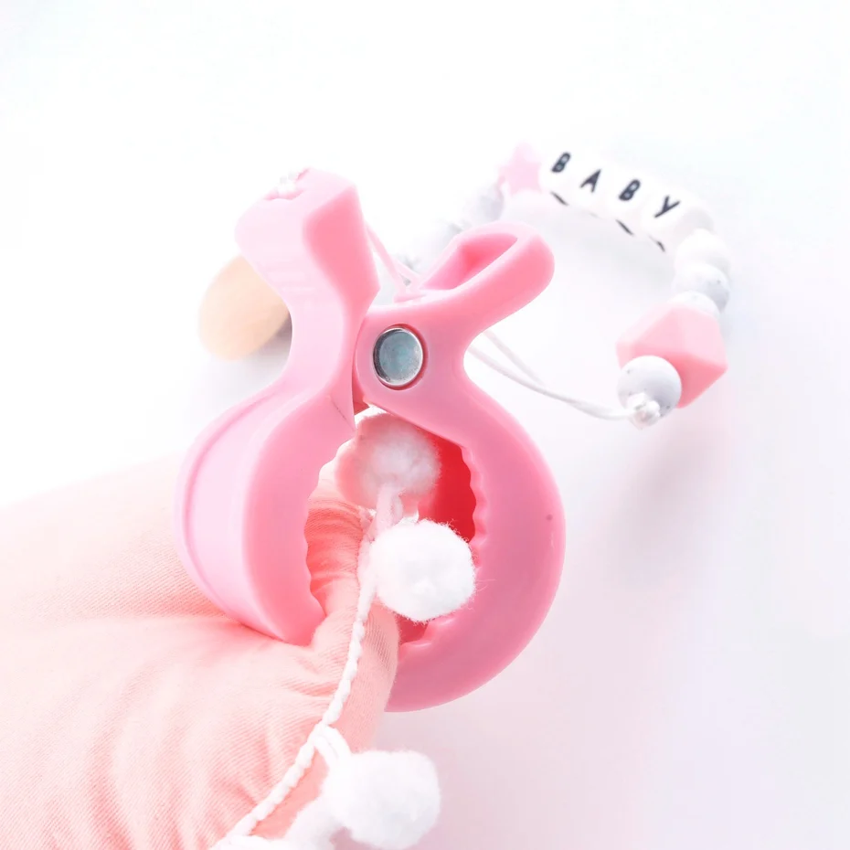 Mesmo para Gancho de Enfermagem Bebê de Musselina e Brinquedos Tampa de Assento do Bebê Clips Cobertor Acessórios Faça Você Carro Mordedor Chupeta Cadeia 5 Pcs 17 Gancho de Enfermagem Bebê de Musselina e