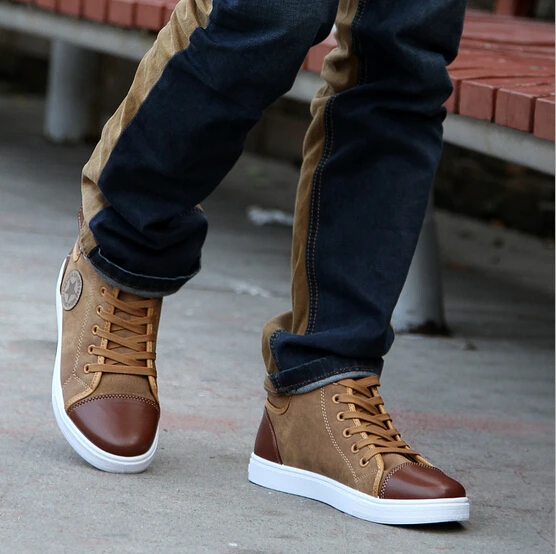 New Fashion Sneakers For Men Casual Leather Boots G New Fashion Sneakers For Men Casual Leather Boots G