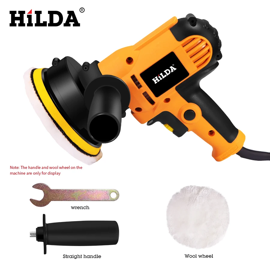 Comprar HILDA pulidor de coche automático de la máquina de pulido de la máquina de velocidad ajustable lijado depilación herramientas accesorios del coche de herramientas