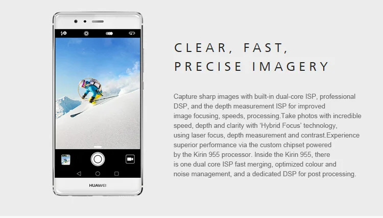 HUAWEI P9 4GB RAM 64GB ROM Hisilicon Kirin 955 2.5GHz Octa Core 5.2 Inch 2.5D FHD Screen Android 6.0 4G LTE Smartphone