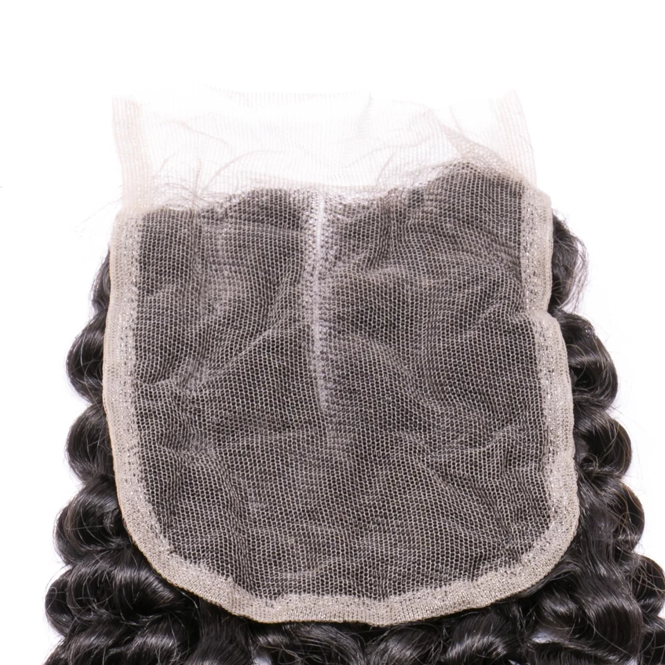 Chloe волосы бразильские Remy человеческие волосы кудрявые Вьющиеся 3 пучка с закрытием 4*4 часть средняя часть три части закрытие