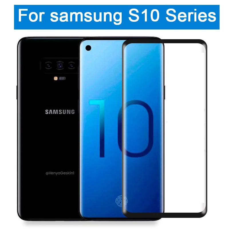 Protective Glass For Samsung s10 s10e lite s10 plus tempered Glass Screen Protector Case On the Galaxy s s10plus 10e safety Film