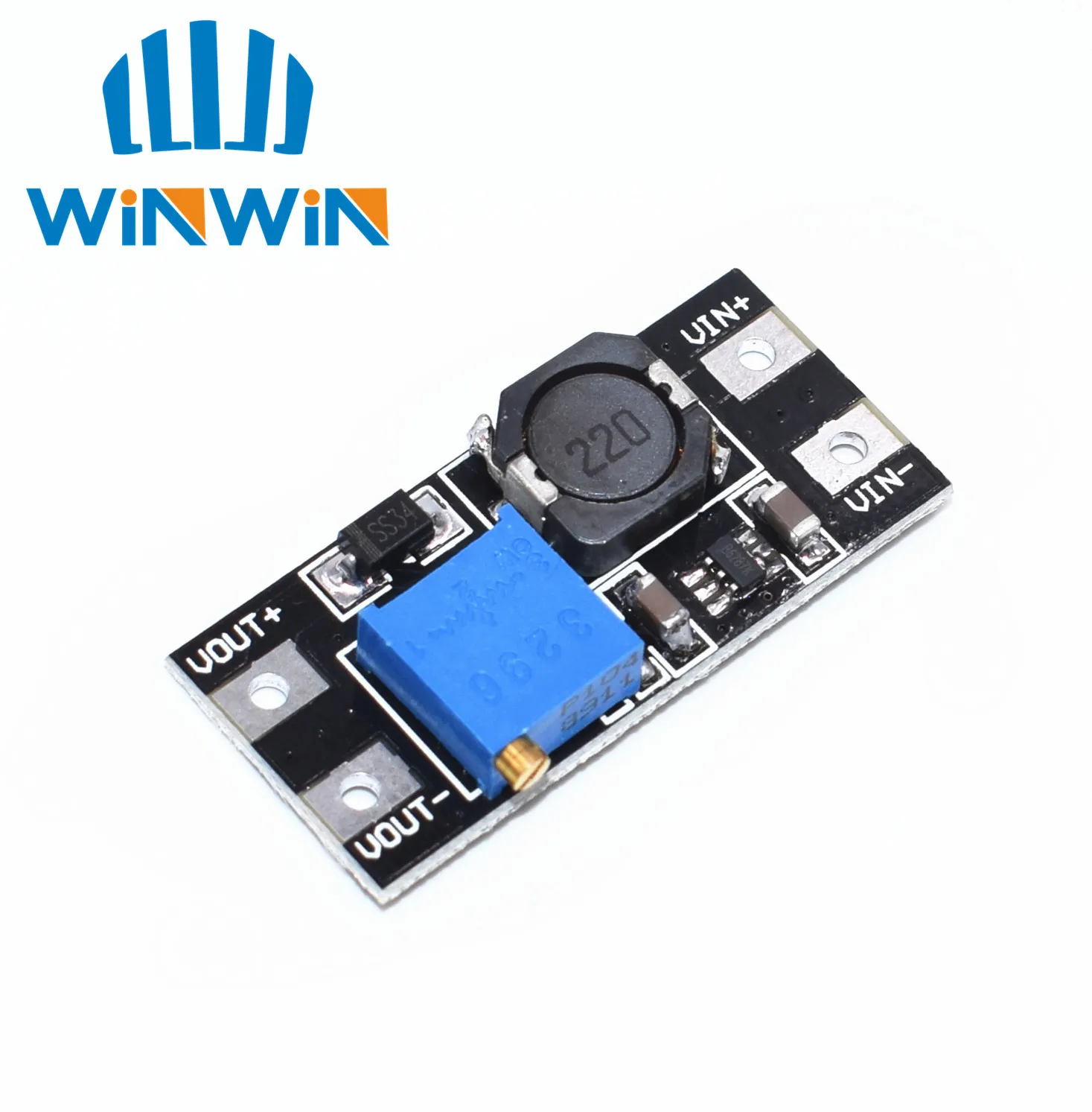 

A53 1pcs MT3608 2A Max DC-DC Step Up Power Module Booster Power Module