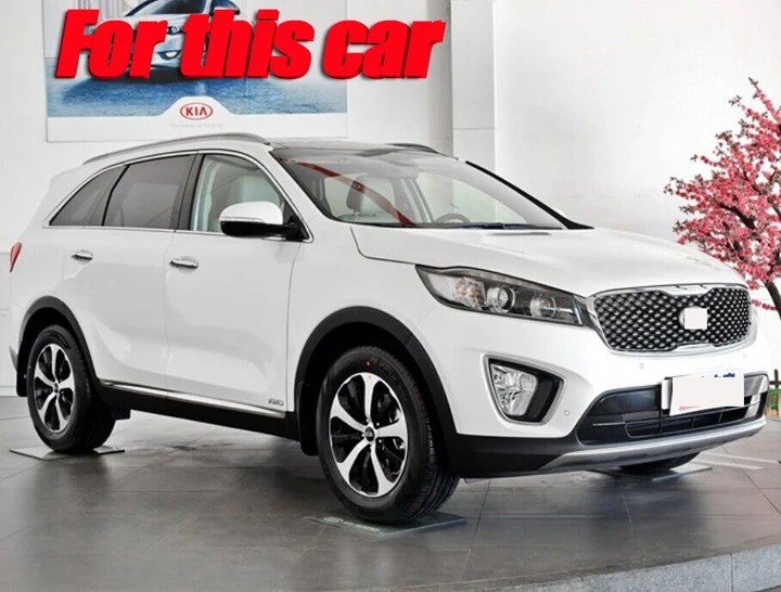 For Kia Sorento L 2015 Car Window Sun Rain Shade Visors Shield Shelter Protector Cover Sticker