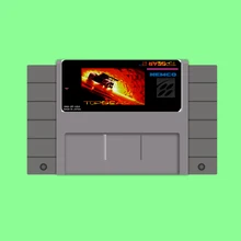 Новое поступление 16bit карточки для Супер игры Top gear 2