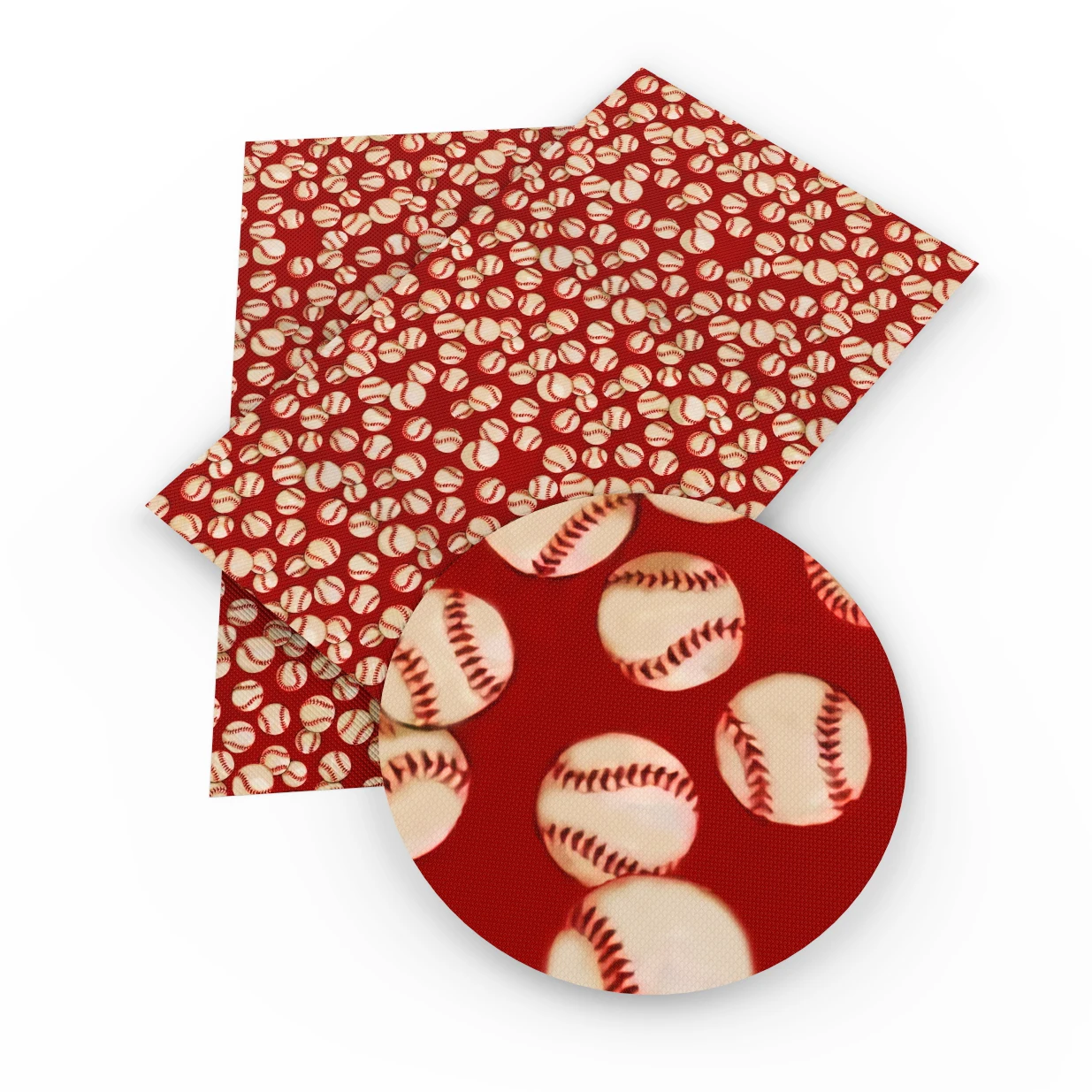 30*140 см спортивная серия Бейсбол Баскетбол напечатаны Синтетическая кожа ткань, материалы для ручных поделок для сумки, 1Yc4351 - Цвет: 30x140cm
