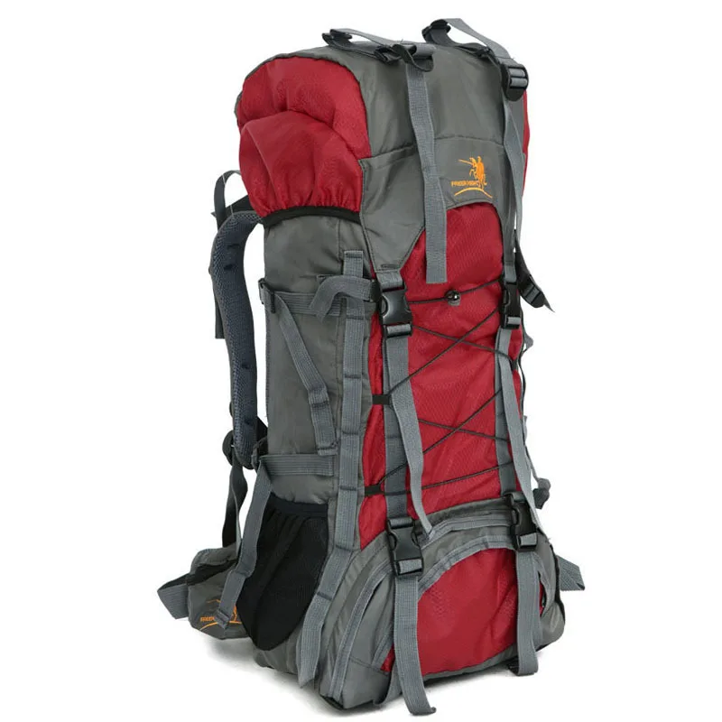 

Free Knight Large Capacity Camping Hiking Backpack 60L Internal Frame Waterproof Hiking Rucksack Travel Climbing Trekking Bag