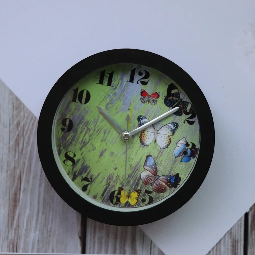 

Silent Sweep Modern Graceful Bell Desk Creative Digital Alarm Clock