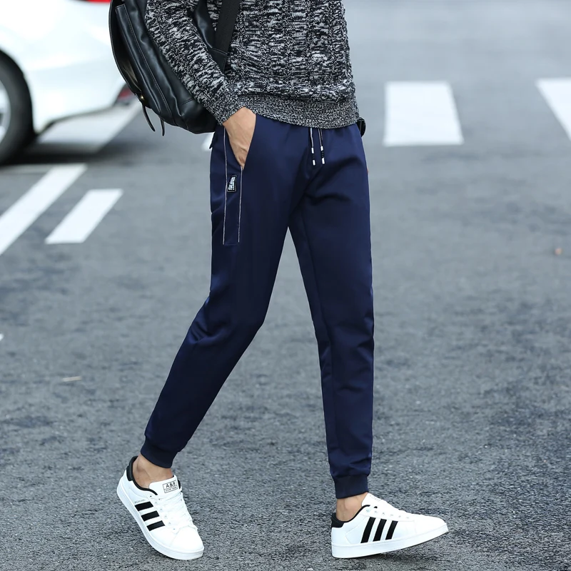 Men's Cotton Linen Summer Men Pants Casual New Male Trousers Pants Harem Mens Joggers Pants Thin Harlan Pants Sweatpants