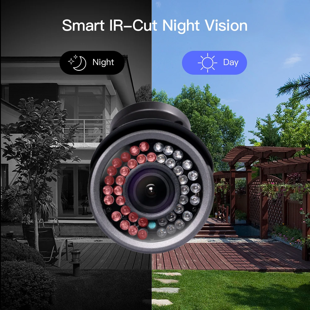 BESDER 1440p/1080p 4X Zoom IP камера с автофокусом H.265 Bullet наружная безопасности ONVIF XMEye IR