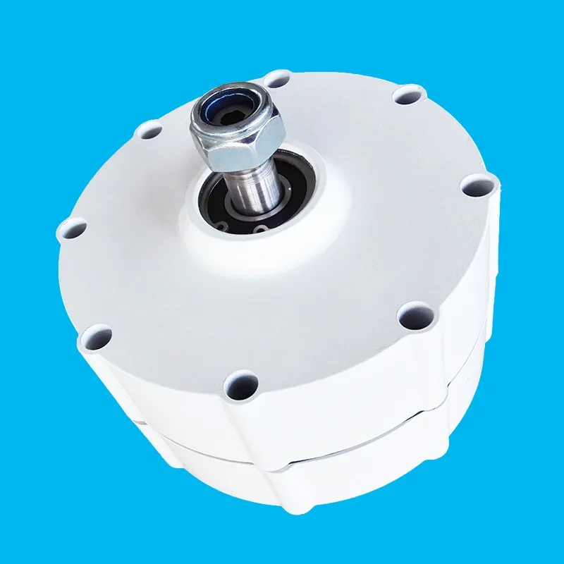 

high efficient 500w brushless permanent magnet generator with regulator