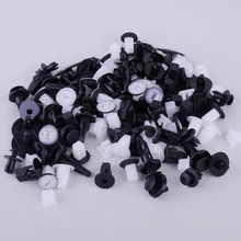 DWCX 110pcs 11 Sizes Car Fenders Door Hood Bumper Trim Plastic Clip Body Retainer Assortment Kit Fit For Toyota Corolla Camry