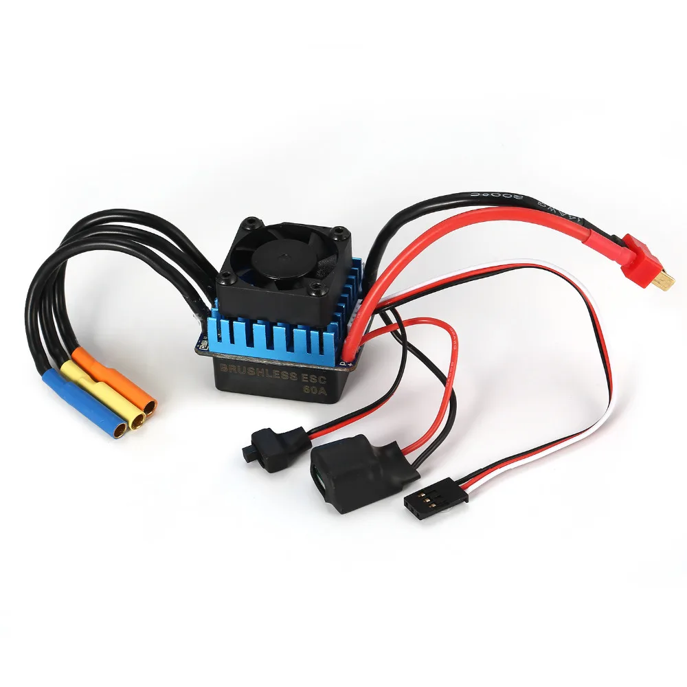 Бесщеточный двигатель SurpassHobby 3650 3100KV 4P и бесщеточный ESC 60A для радиоуправляемой