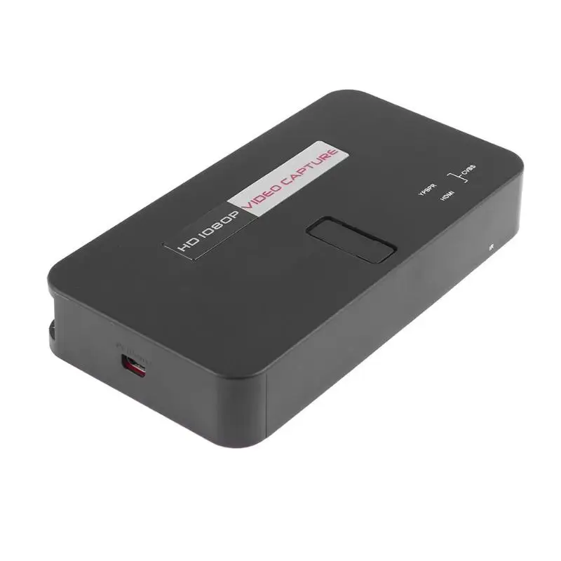 

284 HD Video Game Capture Card 1080P HDMI Component or Composite Recorder Box for Xbox360 U Disk SD Card Storage