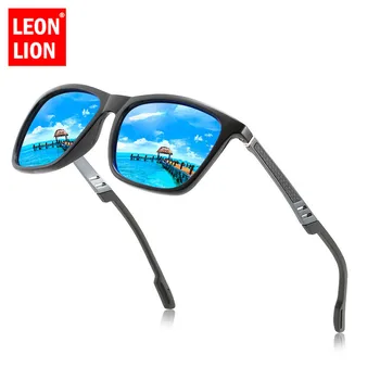 

LeonLion 2019 Polarized Oculos De Sol Masculino Brand Designer Classic Vintage Outdoor Driving Men Sunglasses UV400 Sun Glasses