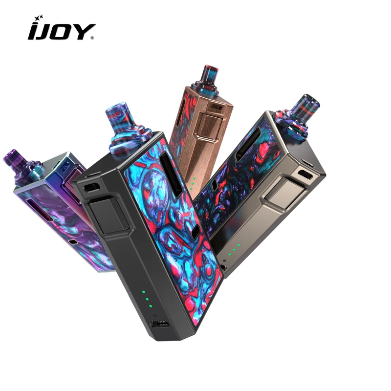 100% оригинальная электронная сигарета iJoy Mercury 1100 мАч стартовый набор 12 Вт Выход 2
