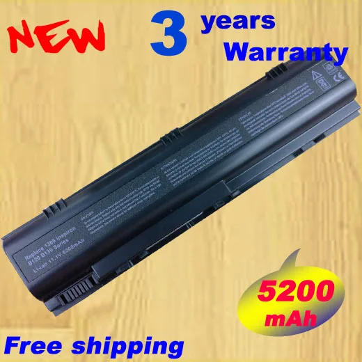 

B120 6cell Battery For Dell Latitude 120L HD438 XD187 312-0416 KD186 0XD184 XD184 TD611 TD612 UD535,for Inspiron 1300 B120 B130