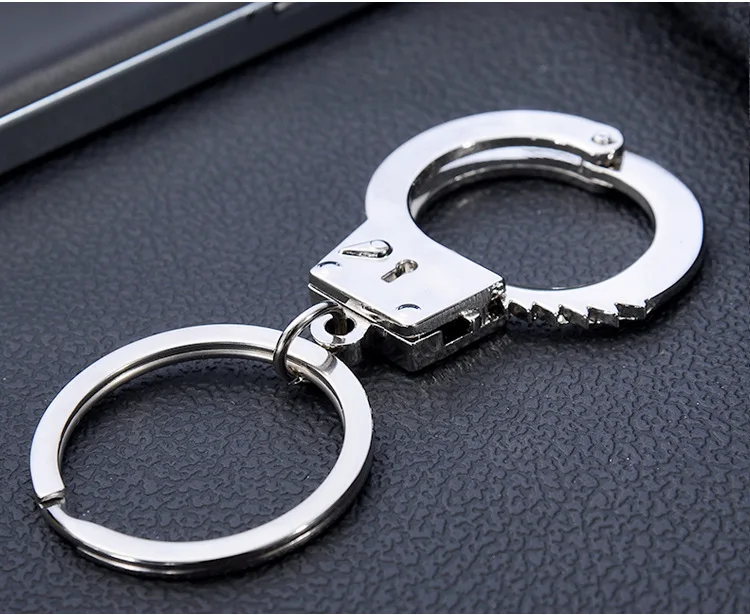 

1pc New Arrival Gift Key Chains Keychain Keyfob Mini size Handcuffs Keyring