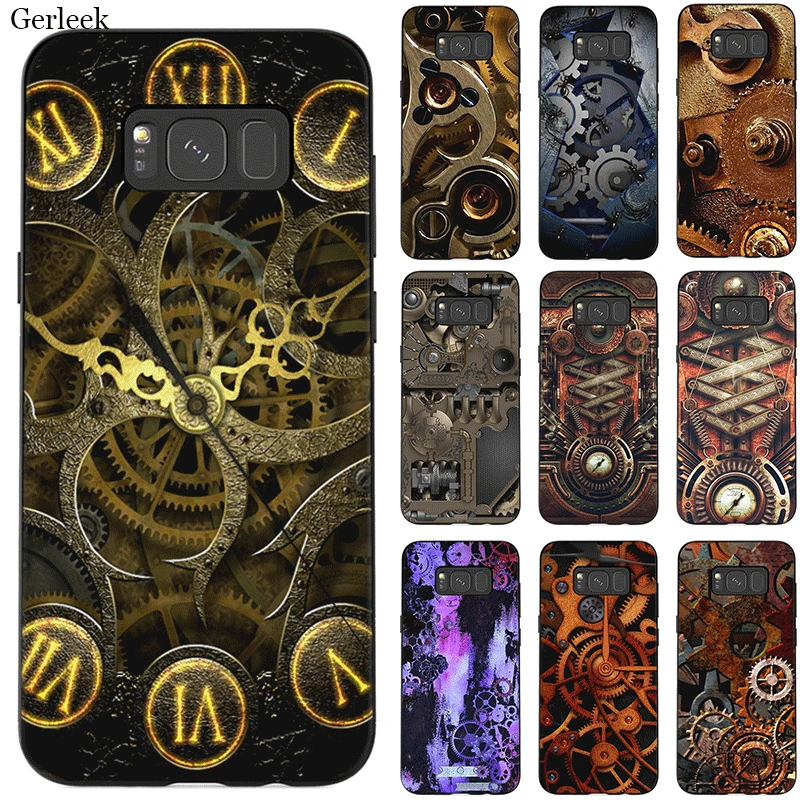 

Silicone Cell Phone Case Steampunk For Samsung Galaxy A3 A5 A6 A7 A8 A9 A10 A20 A30 A40 A50 A70 M10 M20 M30 M40 J6 Cover