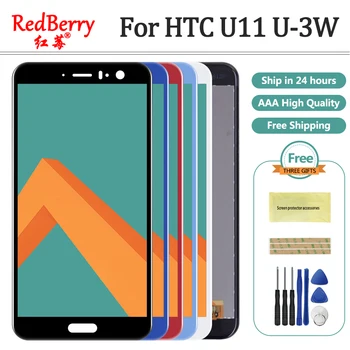 

5.5 inch U11 LCD Display Touch Screen Digitizer Assembly Replacement Parts 2560*1440 For HTC U11 U-3w U-1w U-3u LCD